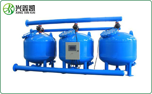 全自動(dòng)淺層砂過(guò)濾器（100噸每小時(shí)）