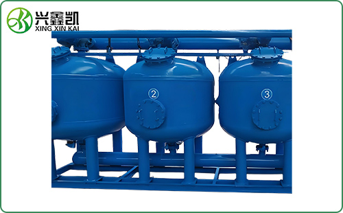 全自動(dòng)淺層砂過(guò)濾器（100噸每小時(shí)）